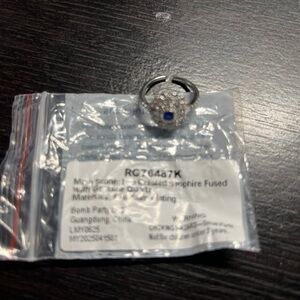 Silver September Kids Ring